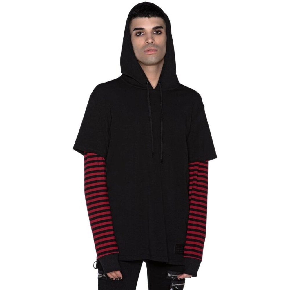 Killstar Long Sleeve Hooded Top - Jax Blood - Picture 4 of 4